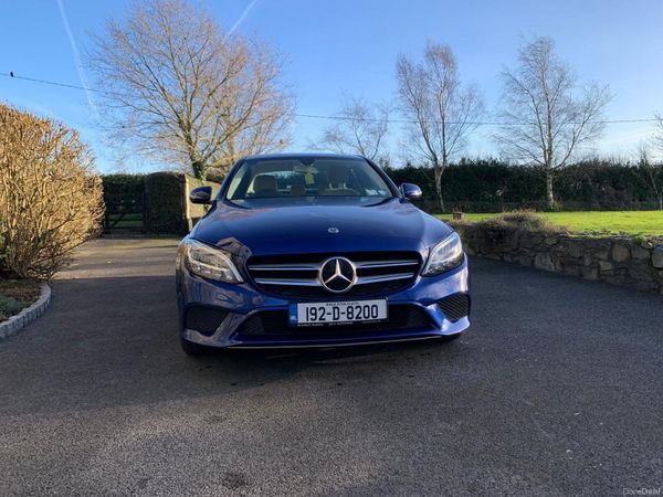 Mercedes-Benz C-Class Saloon, Petrol, 2019, Blue