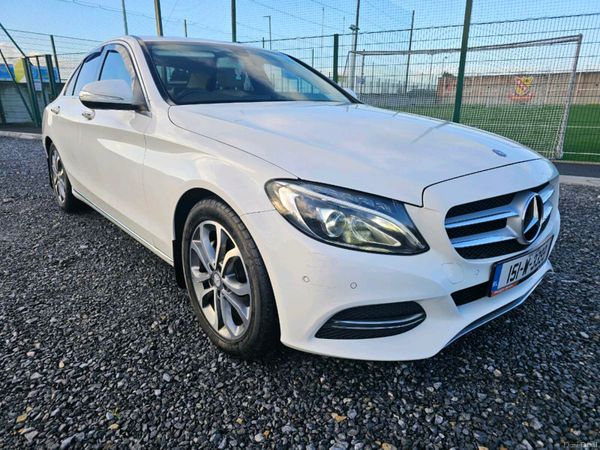Mercedes-Benz C-Class Saloon, Diesel, 2015, White
