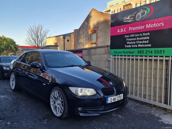 BMW 3-Series Coupe, Diesel, 2012, Black