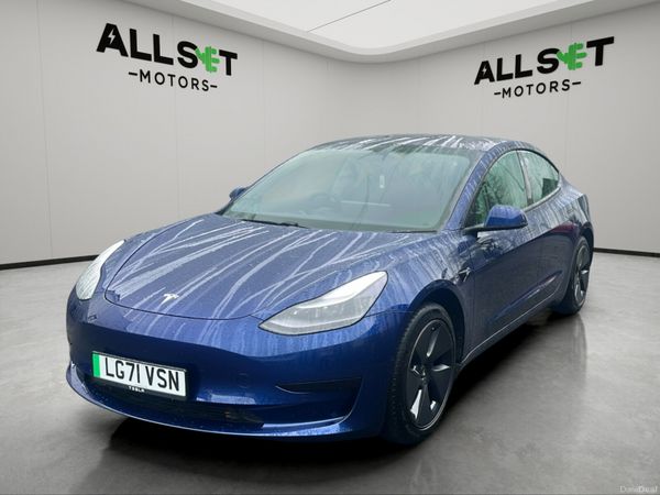 Tesla Model 3 Hatchback, Electric, 2021, Blue