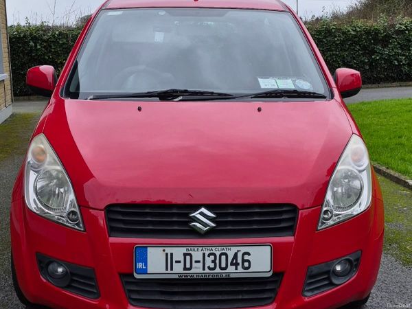 Suzuki Splash Hatchback, Petrol, 2011, Red