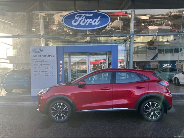 Ford Puma MPV, Petrol Hybrid, 2023, Red