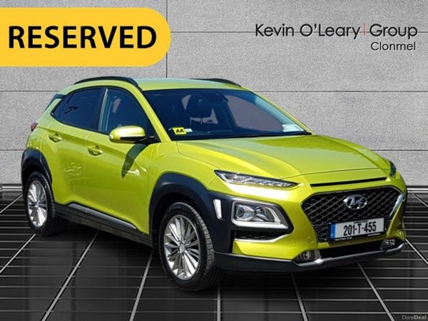Hyundai KONA MPV, Petrol, 2020, Green