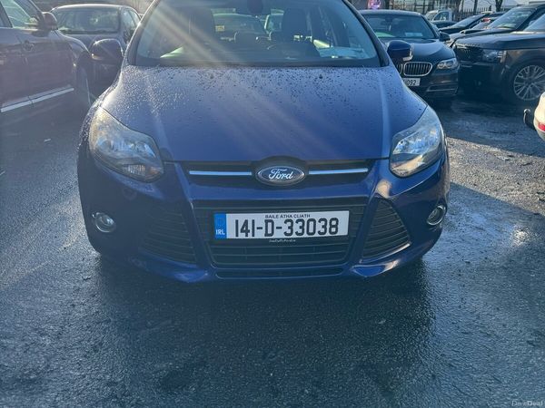 Ford Focus Hatchback, Diesel, 2014, Blue