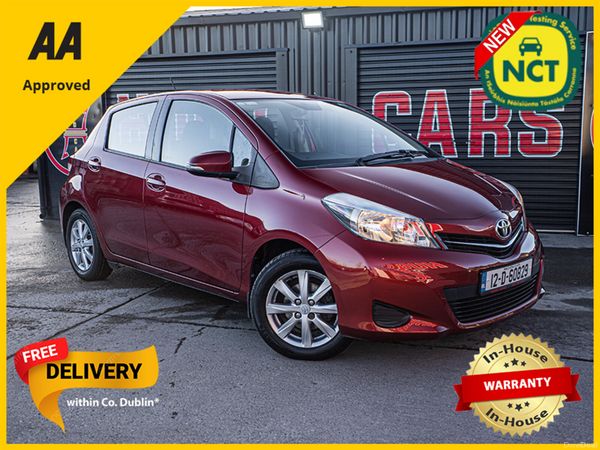 Toyota Yaris Hatchback, Petrol, 2012, Red