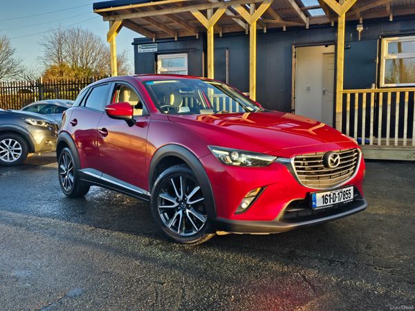 Mazda CX-3 SUV, Diesel, 2016, Red