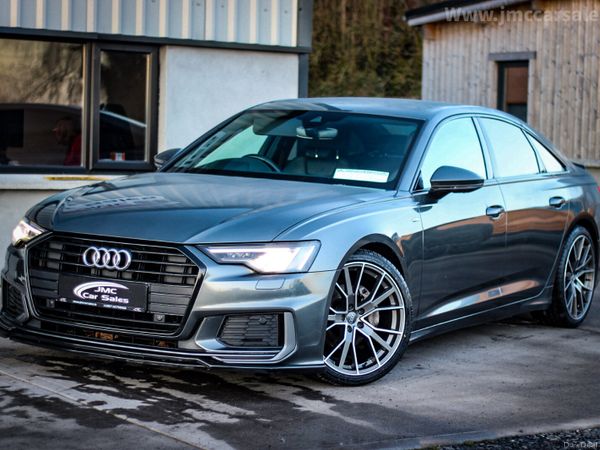 Audi A6 Saloon, Diesel Hybrid, 2018, Grey