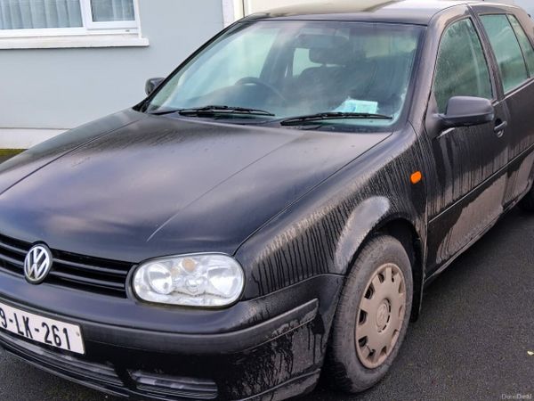 Volkswagen Golf Hatchback, Petrol, 1999, Black
