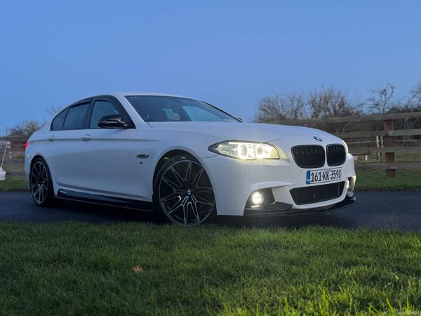 BMW 5-Series Saloon, Diesel, 2016, White