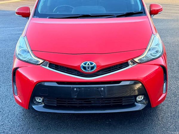 Toyota Prius Estate, Petrol Hybrid, 2016, Red