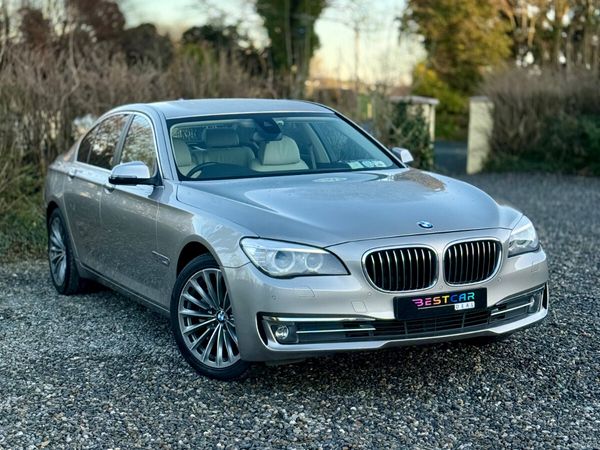 BMW 7-Series Saloon, Diesel, 2014, Silver