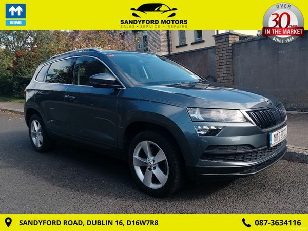 Skoda Karoq Hatchback, Petrol, 2018, Grey
