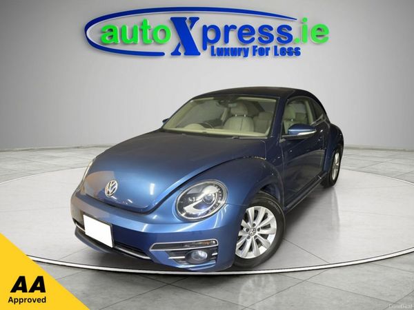 Volkswagen Beetle Hatchback, Petrol, 2017, Blue