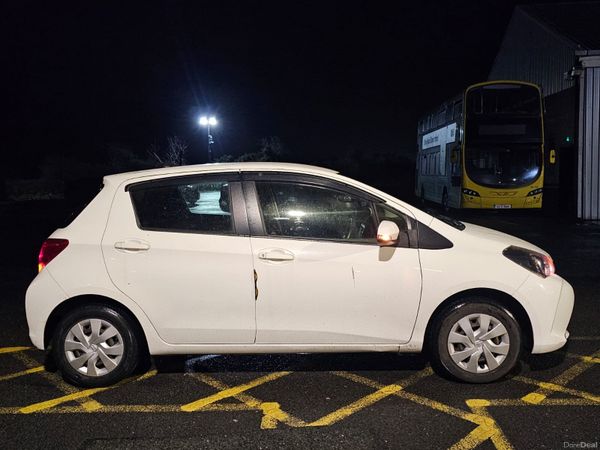 Toyota Vitz Hatchback, Petrol, 2016, White