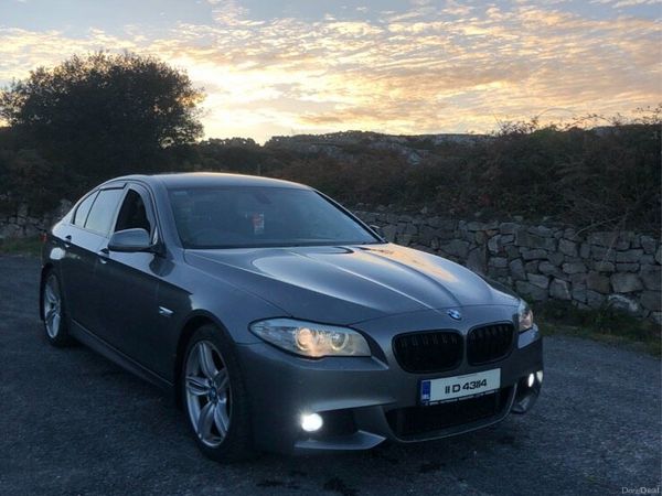 BMW 5-Series Saloon, Diesel, 2011, Grey