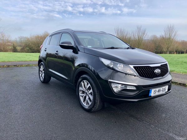 Kia Sportage SUV, Diesel, 2015, Black
