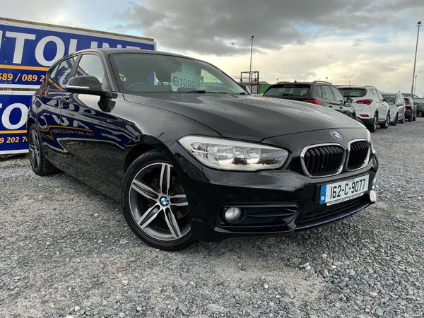 BMW 1-Series Hatchback, Diesel, 2016, Black