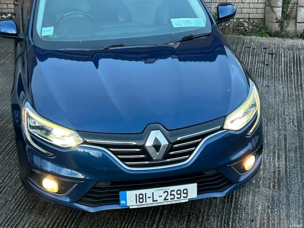 Renault Megane Saloon, Diesel, 2018, Blue