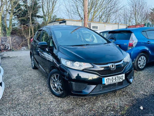 Honda Fit Hatchback, Petrol Hybrid, 2017, Black