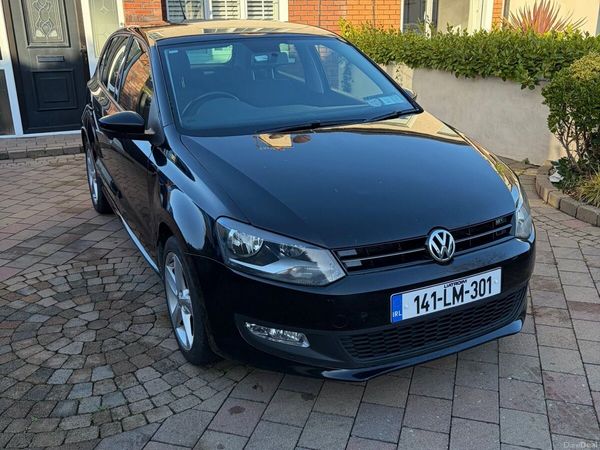 Volkswagen Polo Hatchback, Petrol, 2014, Black