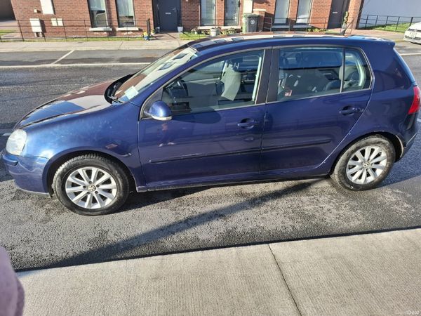Volkswagen Golf Hatchback, Diesel, 2008, Blue