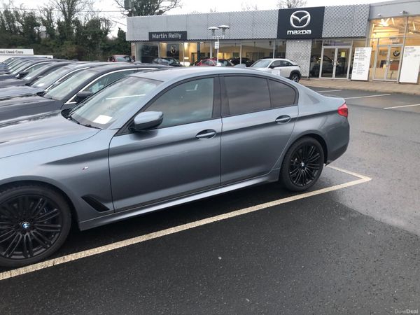 BMW 5-Series Saloon, Diesel, 2020, Blue