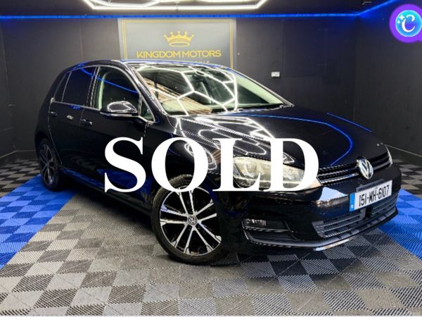 Volkswagen Golf Hatchback, Petrol, 2015, Black
