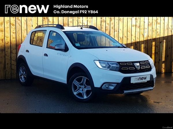Dacia Sandero Stepway Hatchback, Petrol, 2021, White