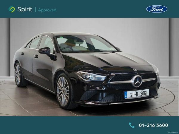 Mercedes-Benz CLA Saloon, Petrol, 2021, Black