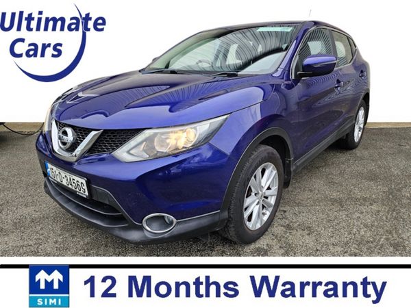 Nissan Qashqai Hatchback, Diesel, 2015, Blue