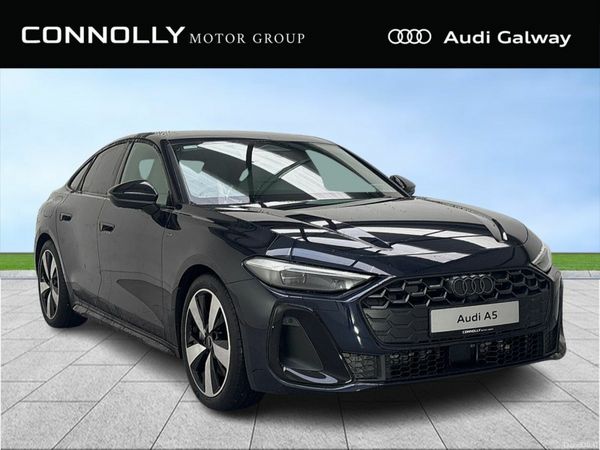 Audi A5 Saloon, Petrol Hybrid, 2026, Blue