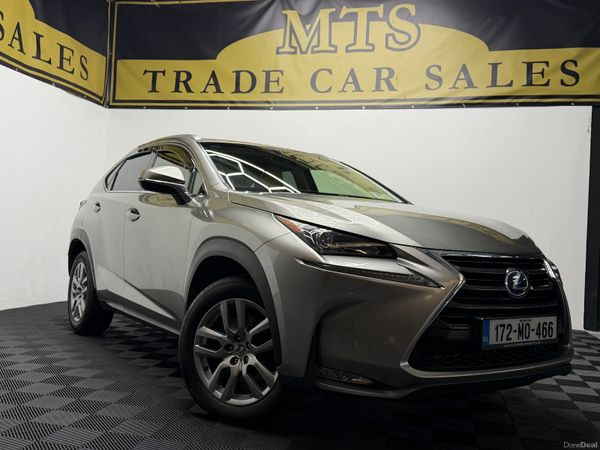 Lexus NX SUV, Petrol Hybrid, 2017, Grey
