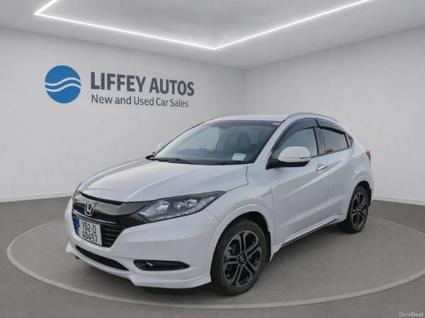 Honda Vezel SUV, Petrol Hybrid, 2016, White