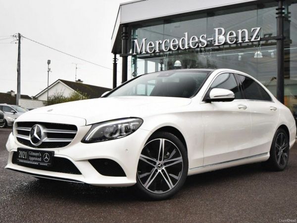 Mercedes-Benz C-Class Saloon, Diesel, 2021, White