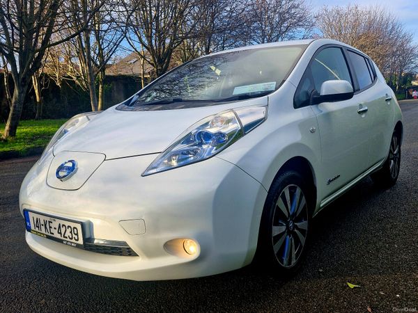 Nissan Leaf Hatchback, Electric, 2014, White