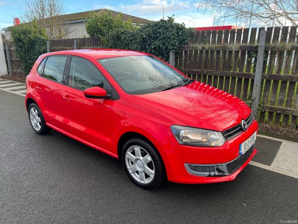 Volkswagen Polo Hatchback, Petrol, 2010, Red