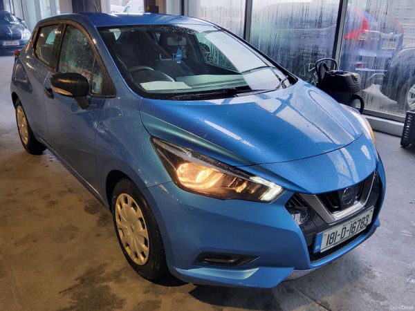 Nissan Micra Hatchback, Petrol, 2018, Blue