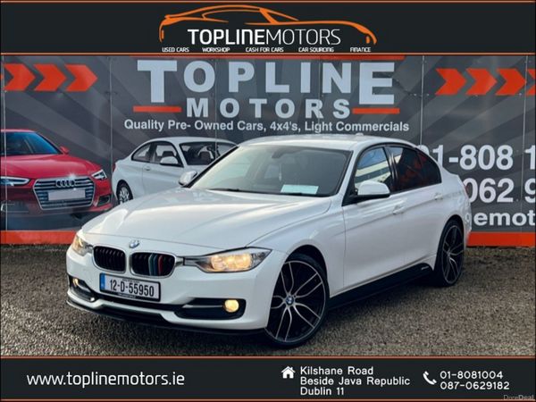 BMW 3-Series Saloon, Diesel, 2012, White
