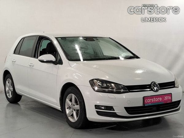 Volkswagen Golf Hatchback, Petrol, 2016, White