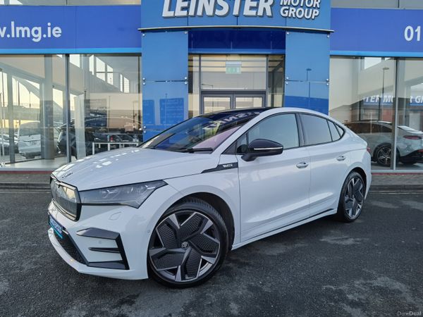 Skoda Enyaq Coupe, Electric, 2022, White