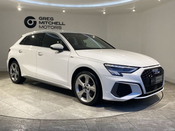 Audi A3 Hatchback, Petrol Hybrid, 2024, White