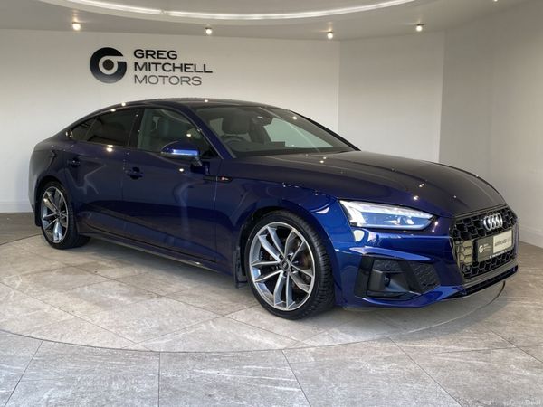 Audi A5 Coupe, Diesel Hybrid, 2021, Blue