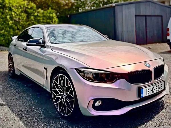 BMW 4-Series Saloon, Diesel, 2015, Blue