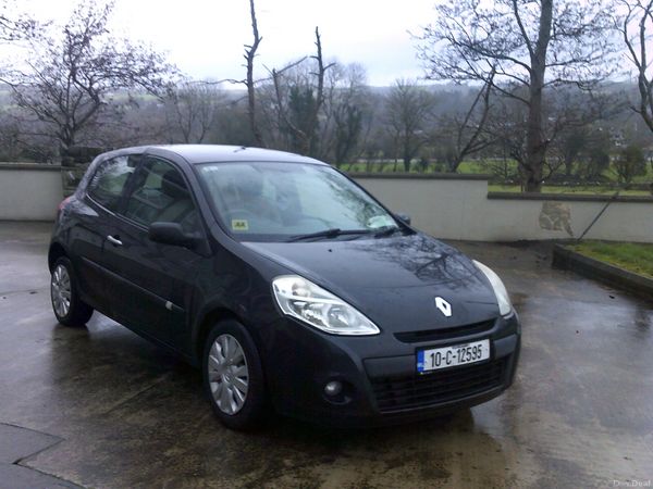 Renault Clio Hatchback, Ethanol Petrol, 2010, Black