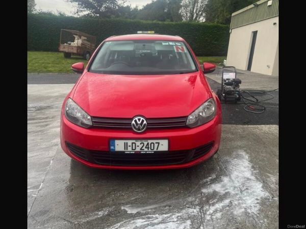 Volkswagen Golf Hatchback, Diesel, 2011, Red