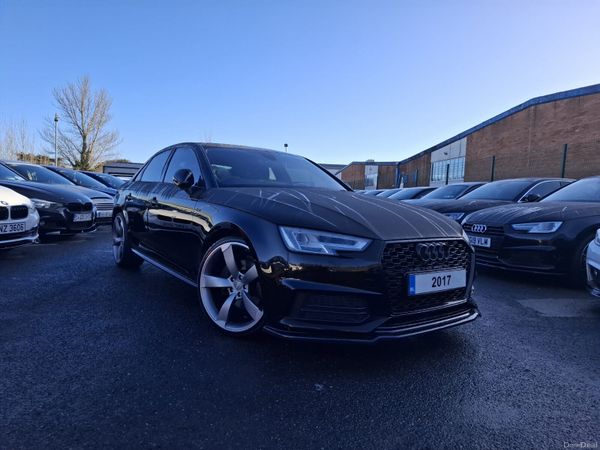 Audi A4 Saloon, Diesel, 2017, Black