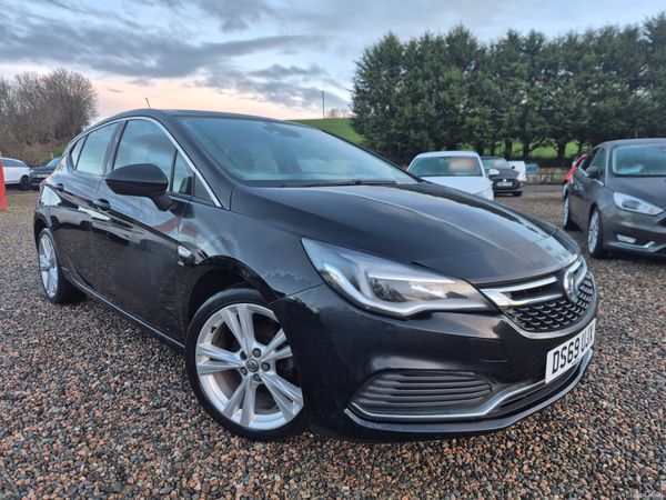 Vauxhall Astra Hatchback, Petrol, 2019, Black