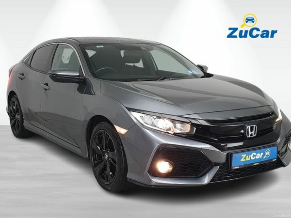 Honda Civic Hatchback, Petrol, 2018, Grey