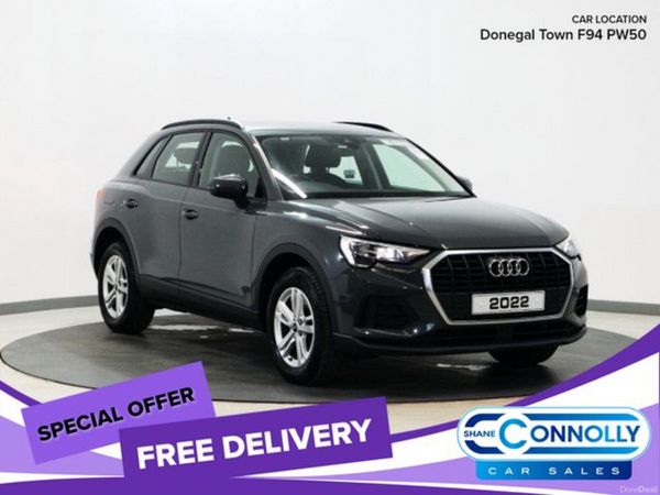 Audi Q3 SUV, Petrol Hybrid, 2022, Grey