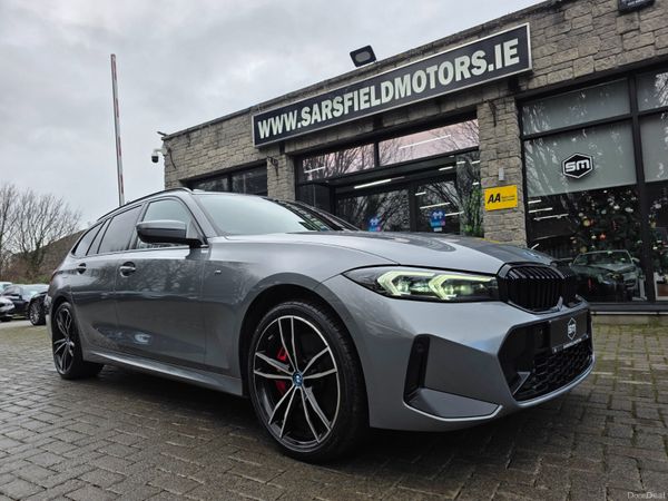 BMW 3-Series Estate, Petrol Hybrid, 2023, Grey